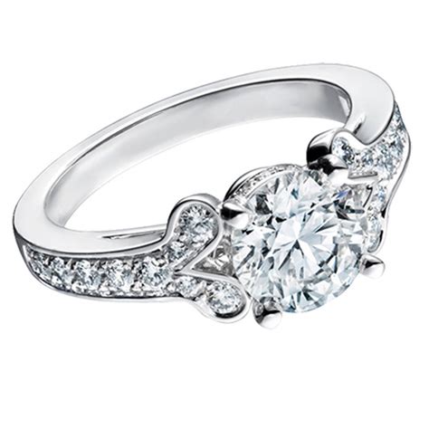 cartier ballerine diamond ring